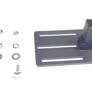 Exposed Rack Roof Rack Accessory Mounting Bracket, For Use with Exposed Rack Click-IN Cross Bars, Tent Bracket, 3.8 Inch X 6.0 Inch – 8-00-9883
