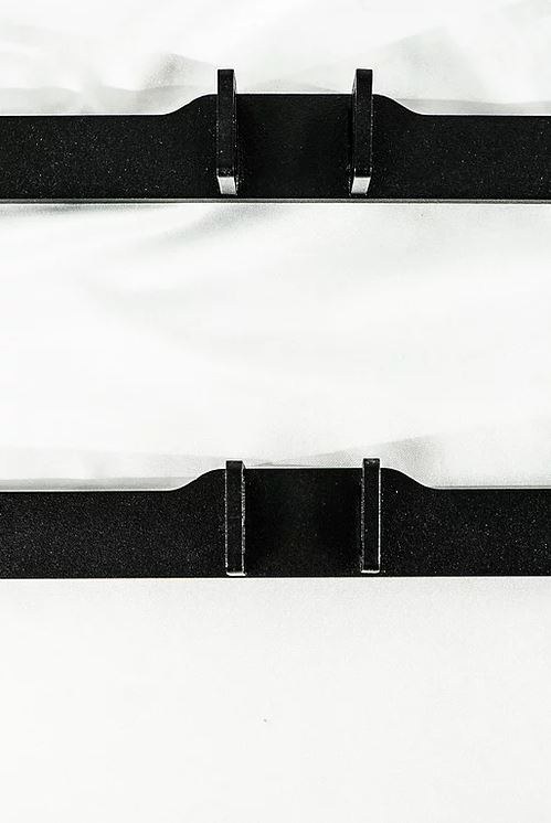 Exposed Rack Roof Rack Component, For Use with Exposed Rack Part Numbers 8-00-9652-BK/ 8-00-9752-BK/ 8-00-9752-RD, Mid Brackets and Bolts – 8-00-9911