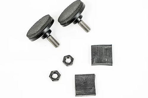 Exposed Rack Roof Rack Mounting Kit, Weight Distribution Feet for Exposed Rack, With 2 Feet/ 2 Rubber Stops, Sit Less Than 1 Inch High – 8-00-9913