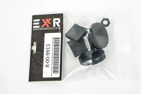 Exposed Rack Roof Rack Mounting Kit, Weight Distribution Feet for Exposed Rack, With 2 Feet/ 2 Rubber Stops, Sit Less Than 1 Inch High – 8-00-9913