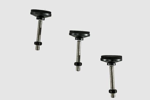 Exposed Rack Roof Rack Mounting Kit, Weight Distribution Feet for Exposed Rack, With 2 Feet/ 2 Rubber Stops, Sit 2.5 Inch High – 8-00-9916