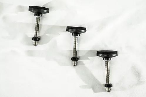 Exposed Rack Roof Rack Mounting Kit, Weight Distribution Feet for Exposed Rack, With 2 Feet/ 2 Rubber Stops, Sit 2.5 Inch High – 8-00-9916