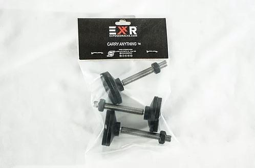 Exposed Rack Roof Rack Mounting Kit, Weight Distribution Feet for Exposed Rack, With 2 Feet/ 2 Rubber Stops, Sit 2.5 Inch High – 8-00-9916