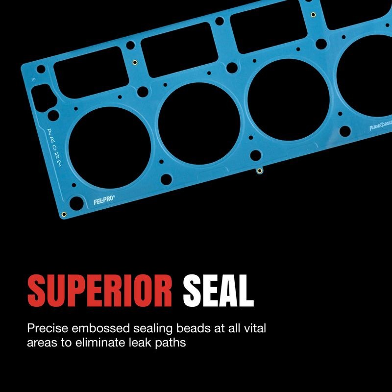 Fel-Pro Cylinder Head Gasket, Permatorque ® Mls Laserweld ™ Technology, Head Bolt Replacement Required – 26415 PT