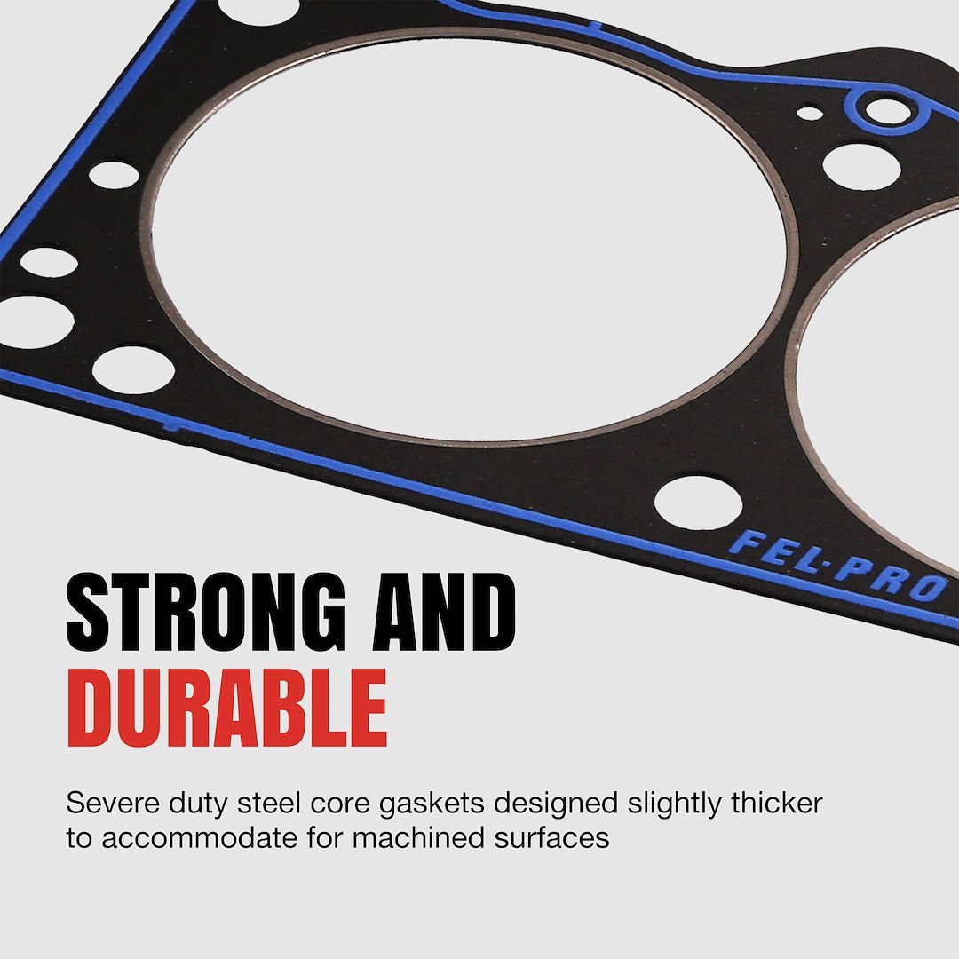 Fel-Pro Cylinder Head Gasket, Permatorque ® Severe Duty, Head Bolts Not Included – 501 SD
