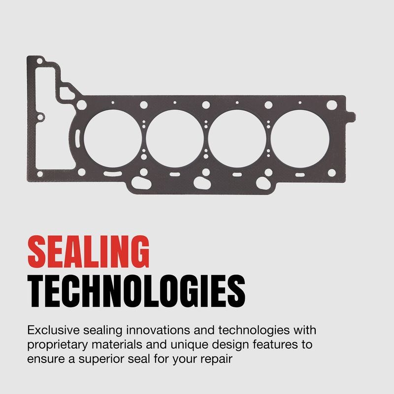 Fel-Pro Cylinder Head Gasket, Permatorque ®, Head Bolts Not Included – 8510 PT