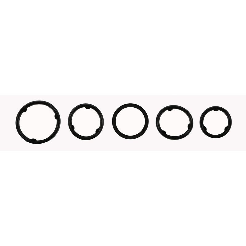 Fel-Pro Oil Cooler Gasket, Oil Cooler Seals, Set of 5 – ES 73248