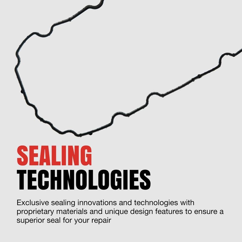 Fel-Pro Oil Cooler Gasket, Oil Cooler Seals, Set of 5 – ES 73248