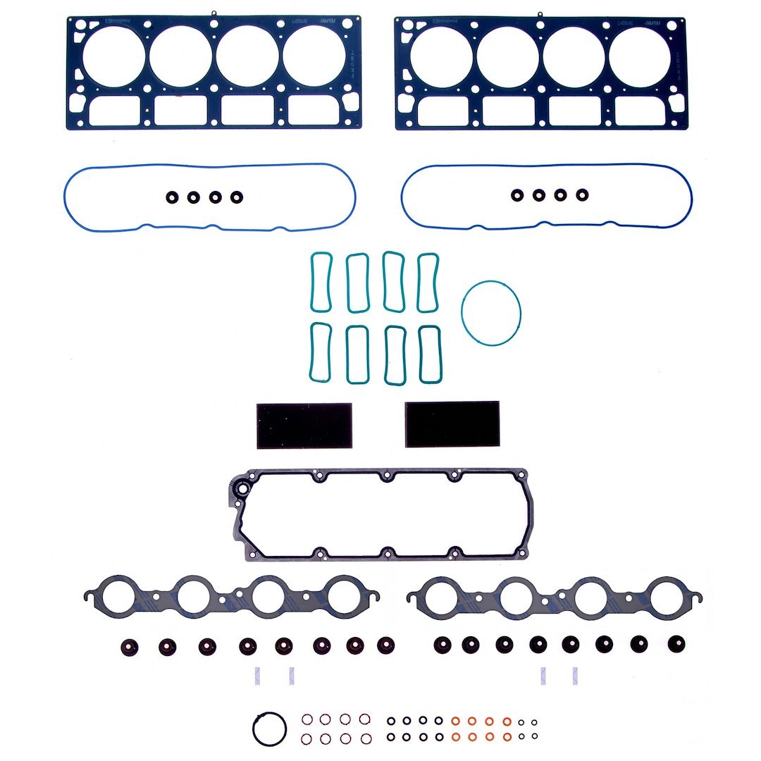 Fel-Pro Cylinder Head Gasket Kit, Intake Manifold Gaskets Included and Premium Valve Stem Seals Included – HS 26192 PT-3