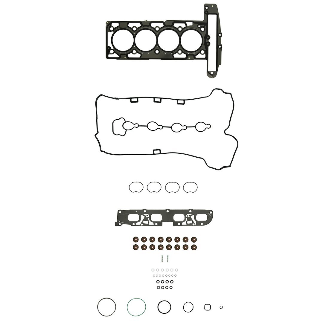 Fel-Pro Cylinder Head Gasket Kit, Permadry ® Molded Rubber Valve Cover Gaskets and Premium Valve Stems Seals Included – HS 26517 PT