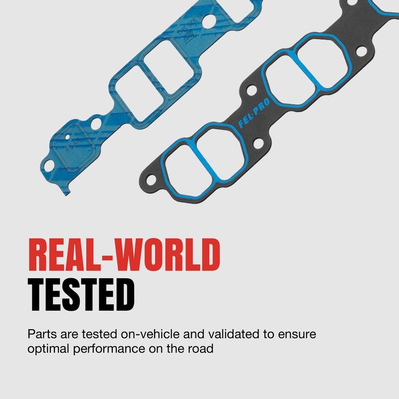 Fel-Pro Intake Manifold Gasket, With Rubber-Plastic End Seals with Locating Pins – MS 95809-1