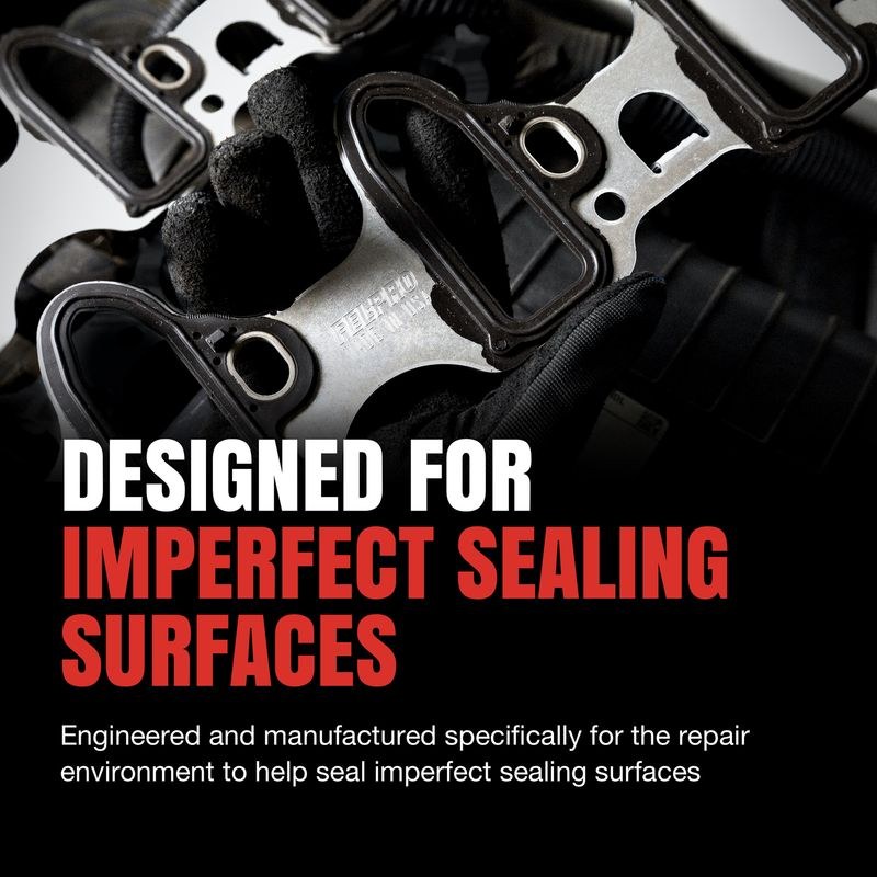 Fel-Pro Intake Manifold Gasket, Permadryplus ® Intake Manifold Gaskets Included, With Rubber End Seals, Upper Set Not Included – MS 98014 T