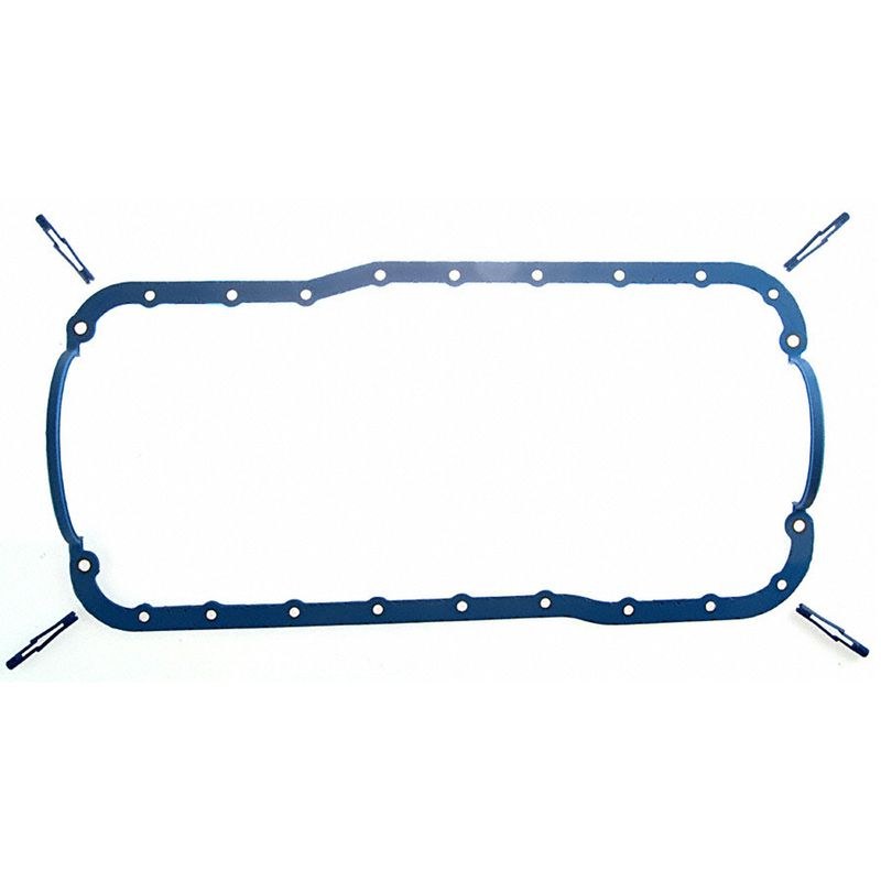 Fel-Pro Oil Pan Gasket, Permadryplus ®, Set, Permadryplus ® One-Piece Molded Rubber Gasket Included, Oil Pan Snap-Ups ® Included – OS 30214 T