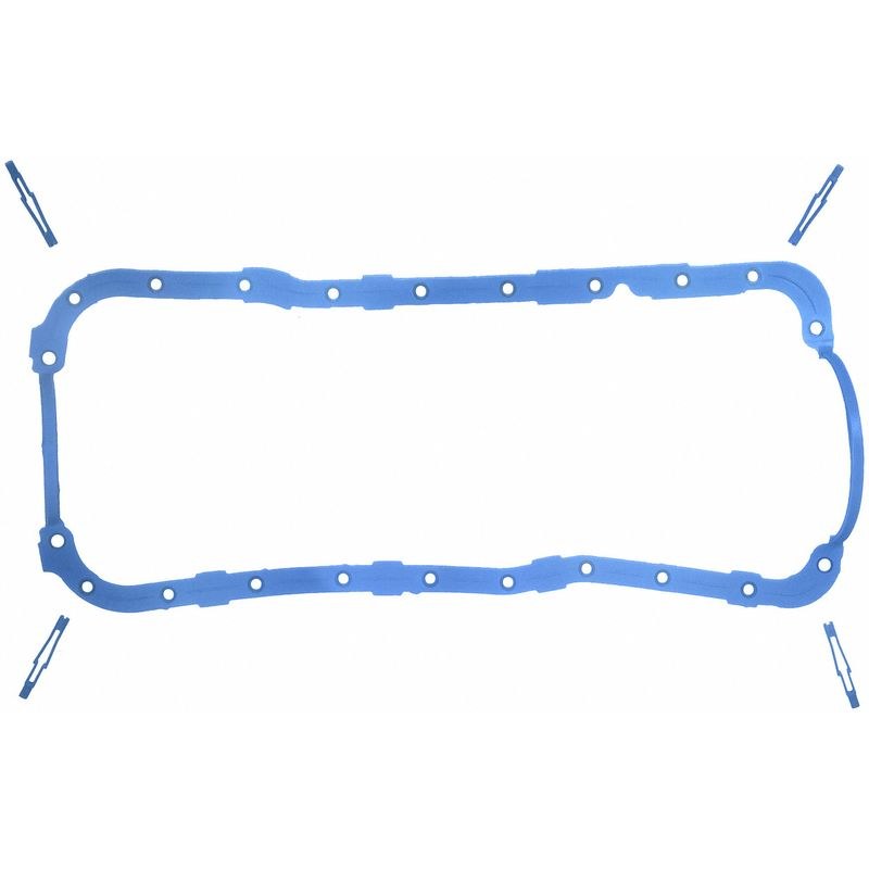 Fel-Pro Oil Pan Gasket, Set, Permadry ® One-Piece Molded Rubber Gasket Included – OS 30616 R