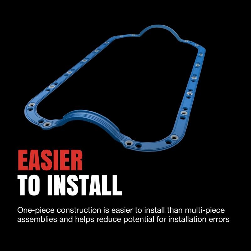 Fel-Pro Oil Pan Gasket, Permadry® Molded Rubber Gasket Included – OS 30630 T