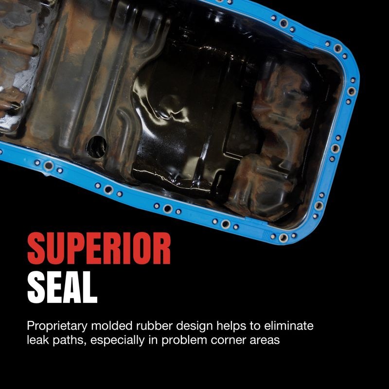 Fel-Pro Oil Pan Gasket, Permadry® Molded Rubber Gasket Included – OS 30630 T