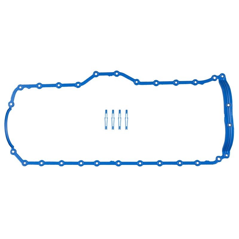 Fel-Pro Oil Pan Gasket, Set, Permadry ® One-Piece Molded Rubber Gasket Included – OS 34308 R