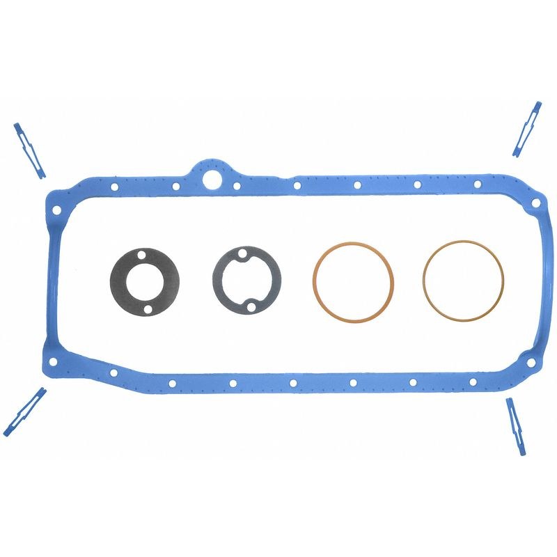 Fel-Pro Oil Pan Gasket, Permadry ® One Peice Molded Rubber Gasket Included – OS 34500 R