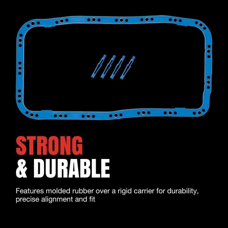 Fel-Pro Oil Pan Gasket, Permadryplus ®, Set, Oil Pan Snap-Ups ® Included – OS 34510 T