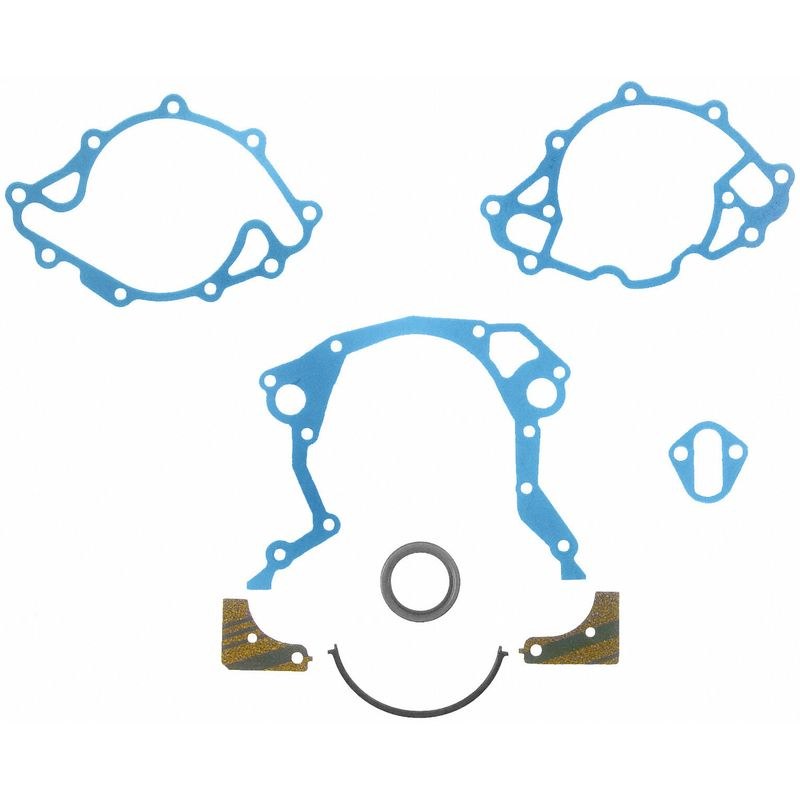 Fel-Pro Timing Cover Gasket Set, Without Sleeve ‘n’ Seal Plus, Water Pump to Plate Gaskets Not Included – TCS 45008