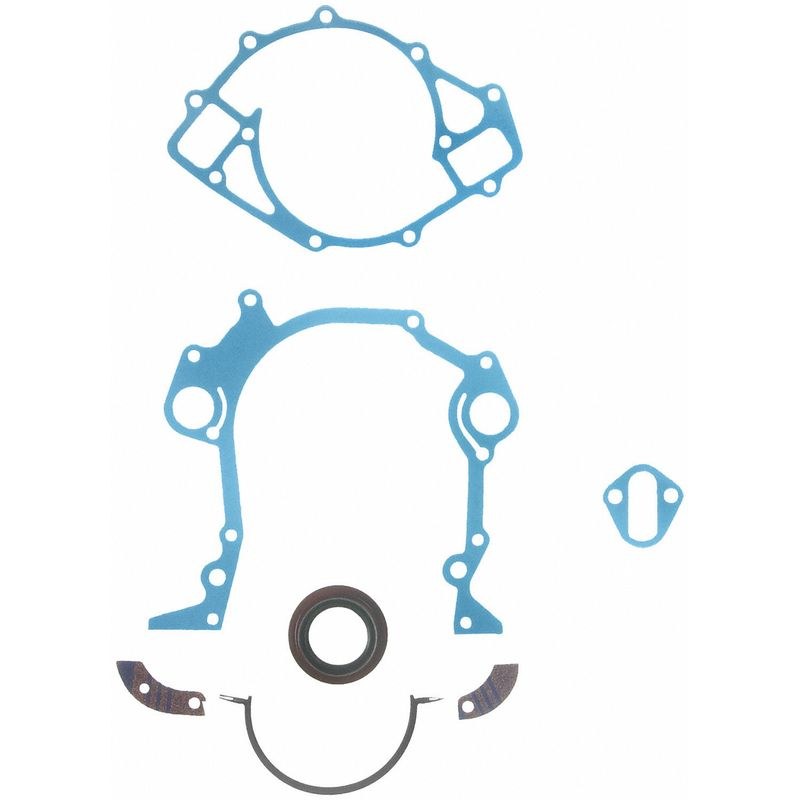 Fel-Pro Timing Cover Gasket Set, Without Sleeve ‘n’ Seal Plus, Water Pump to Plate Gasket Not Included – TCS 45129