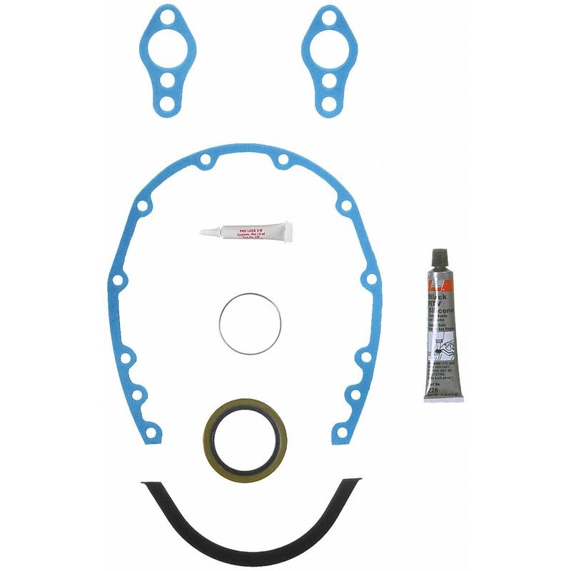 Fel-Pro Timing Cover Gasket Set, Timing Cover Set with Sleeve, With Sleeve ‘n’ Seal Plus – TCS 45265