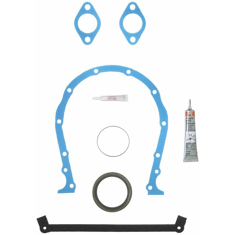 Fel-Pro Timing Cover Gasket Set, Timing Cover Set with Sleeve, With Sleeve ‘n’ Seal Plus – TCS 45272