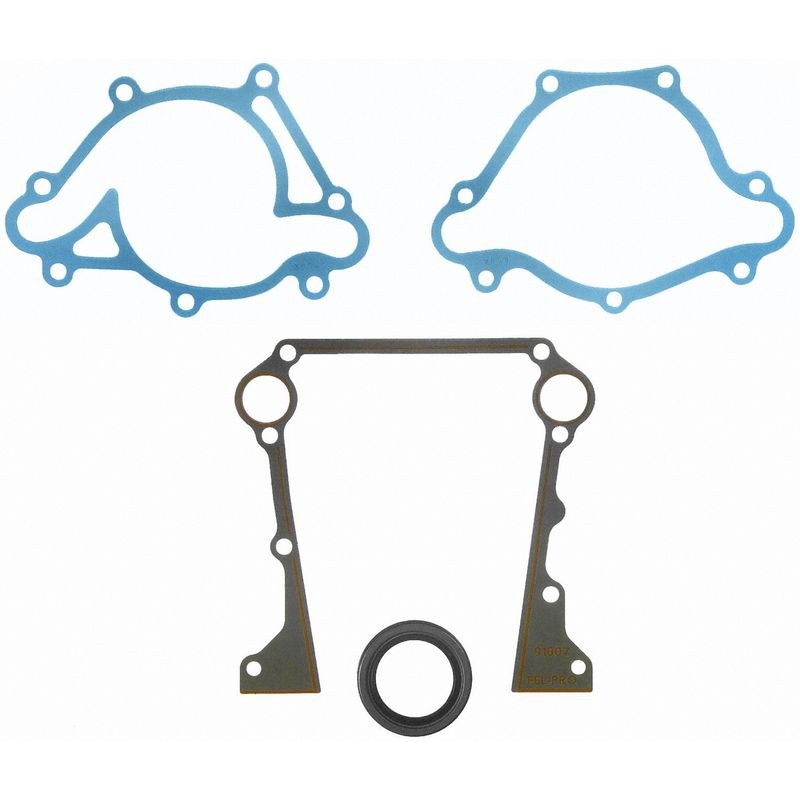 Fel-Pro Timing Cover Gasket Set, Without Sleeve ‘n’ Seal Plus, Requires Oil Pan Gasket – TCS 45996