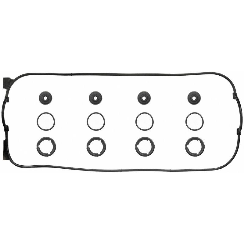 Fel-Pro Valve Cover Gasket, Permadry ® Molded Rubber Gasket Included, With Grommets and Spark Plug Tube Seals – VS 50365 R