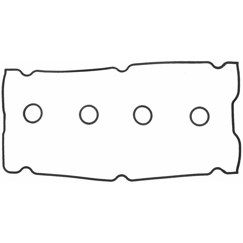Fel-Pro Valve Cover Gasket, Permadry ® Molded Rubber Gasket Included, With Spark Plug Tube Seals, 8 Bolt Valve Cover – VS 50459 R
