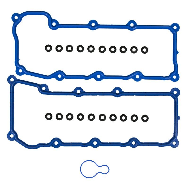 Fel-Pro Valve Cover Gasket, Permadry ® Molded Rubber Gaskets Included, With Stamped Steel Cover and Grommets – VS 50594 R