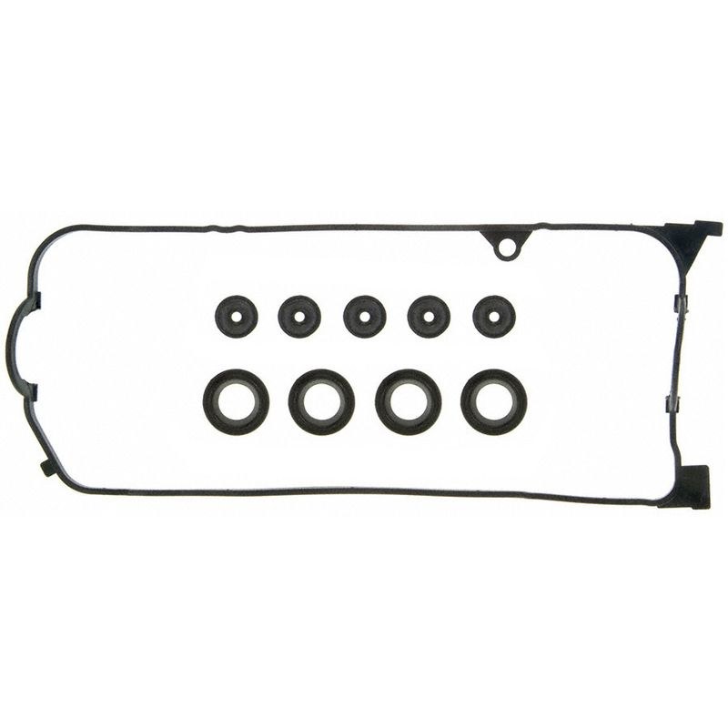 Fel-Pro Valve Cover Gasket, Permadry ® Molded Rubber Gasket Included, With Grommets and Spark Plug Tube Seals – VS 50606 R