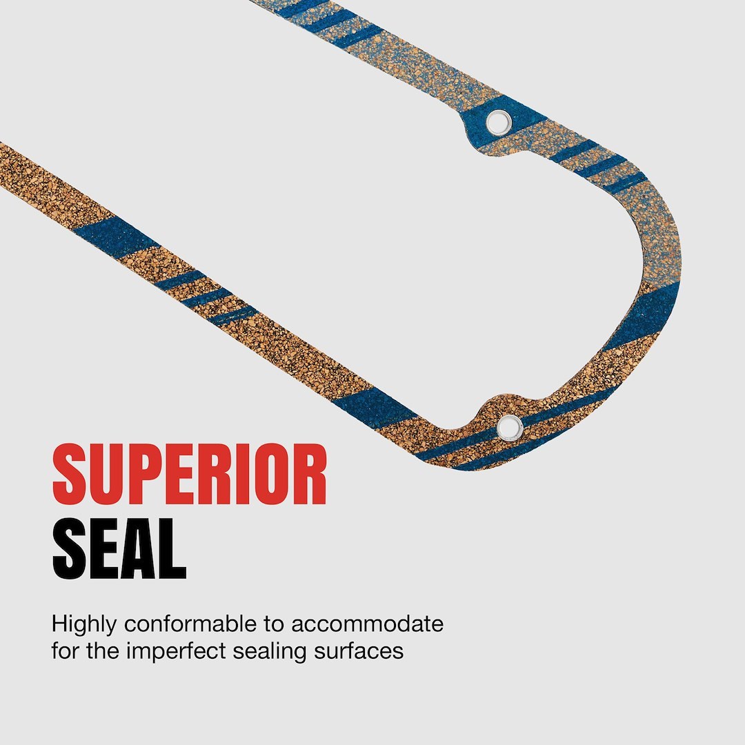 Fel-Pro Valve Cover Gasket, Permadry ® Molded Rubber Gaskets Included – VS 50758 R