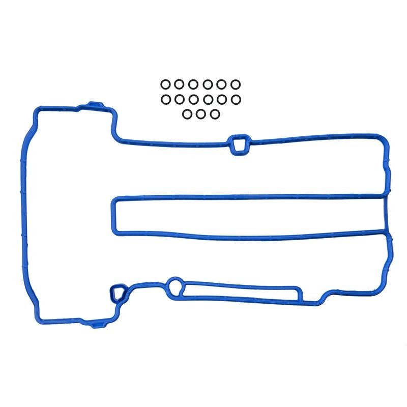 Fel-Pro Valve Cover Gasket, Permadry® Molded Rubber Valve Cover Gasket with Grommets and Spark Plug Tube Seals – VS 50807 R