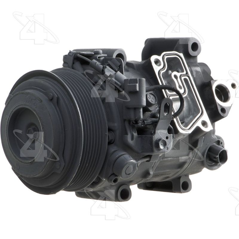 Four Seasons Air Conditioner Compressor, Remanufactured with Clutch, For Use with TSB19C Compressor – 157369