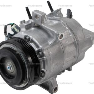 Four Seasons Air Conditioner Compressor, 12 Volt, 4.3 Inch Pulley Diameter, Nippondenso, 4 Groove, R-134A or R-1234YF Refrigerant – 178357