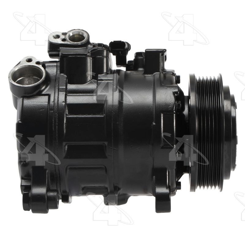 Four Seasons Air Conditioner Compressor, Remanufactured with Clutch, For Use with 7SEU17A Compressor – 197365
