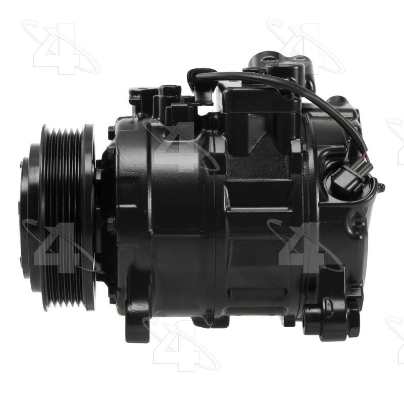 Four Seasons Air Conditioner Compressor, Remanufactured with Clutch, For Use with 7SEU17A Compressor – 197365