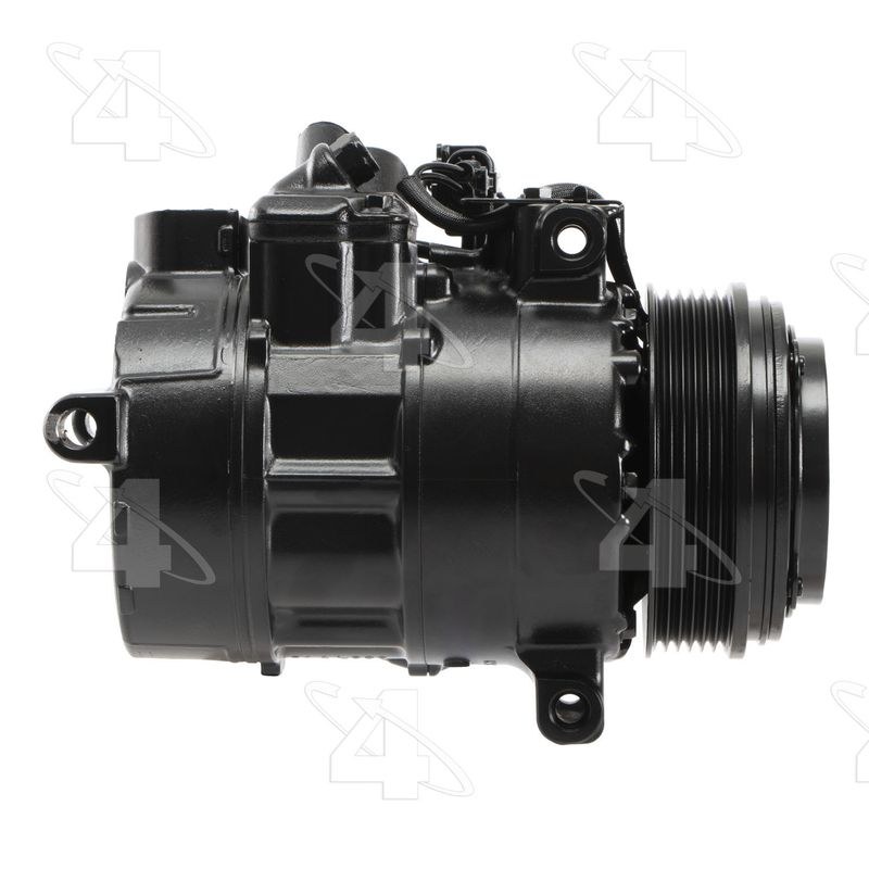 Four Seasons Air Conditioner Compressor, Remanufactured with Clutch, For Use with 6SBU16C Compressor – 197379
