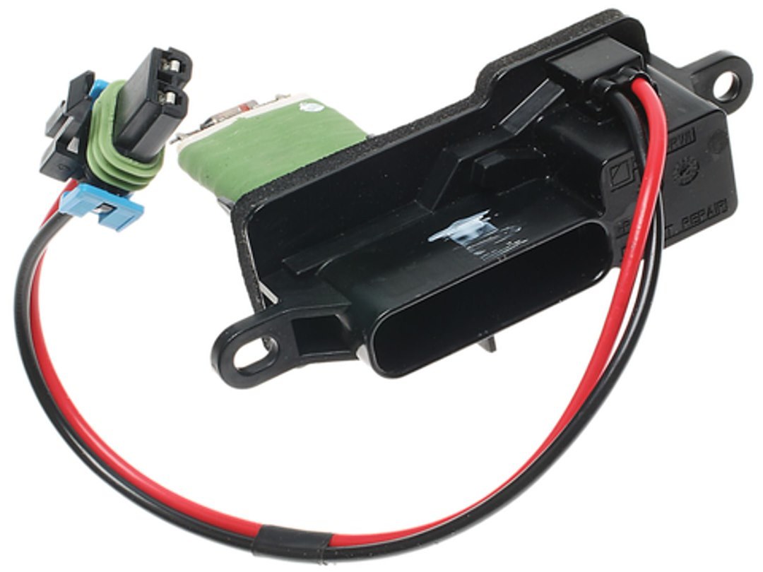 Four Seasons Resistor, Black Plastic Block Style, Ceramic Coil Type, Oval Female 8 Pin Connector, Single – 20070