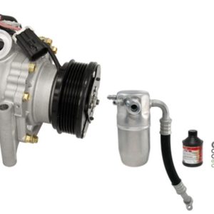 Four Seasons Air Conditioner Compressor, Uses R134A Refrigerant, Includes New Compressor, Accumulator, Orifice, Oil and O-Rings – 3645NK