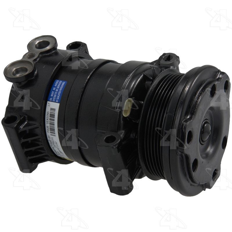 Four Seasons Air Conditioner Compressor, Remanufactured with Clutch, For Use with HT6 Compressor – 57949