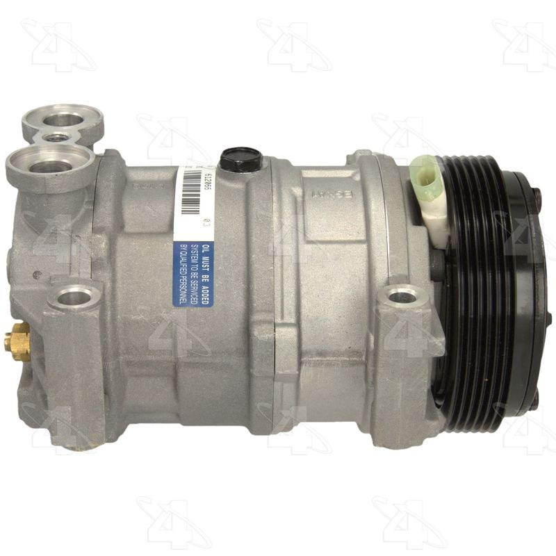Four Seasons Air Conditioner Compressor, Remanufactured with Clutch, For Use with HT6 Compressor – 57949