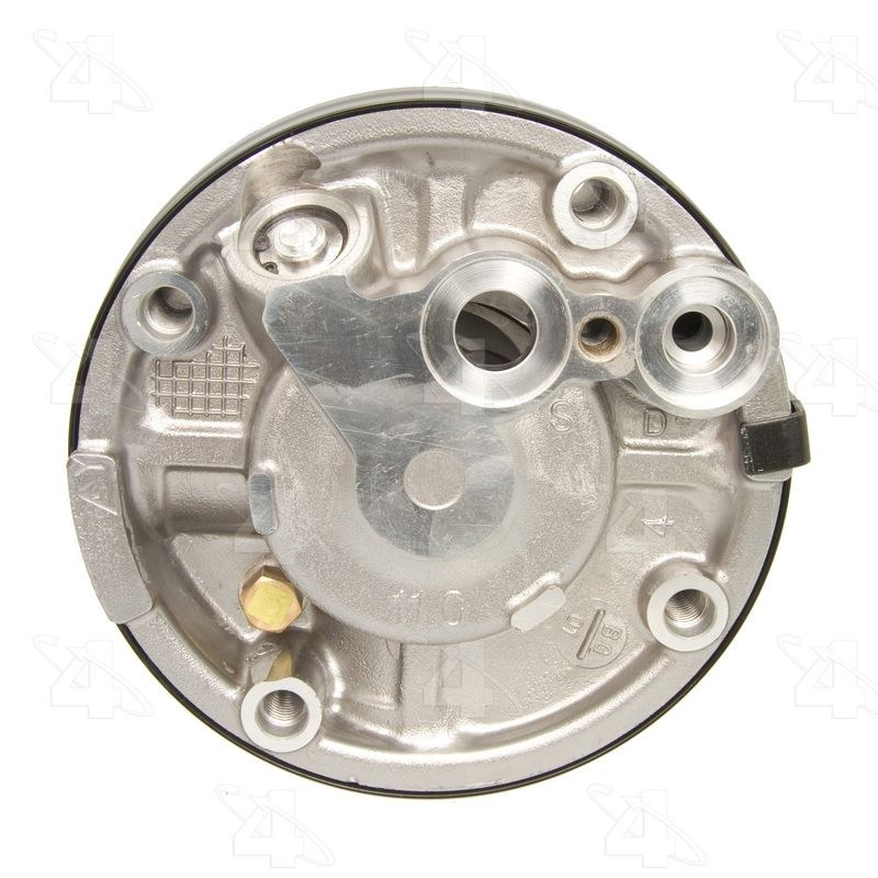 Four Seasons Air Conditioner Compressor, New with Clutch, For Use with R4 Compressor – 58948