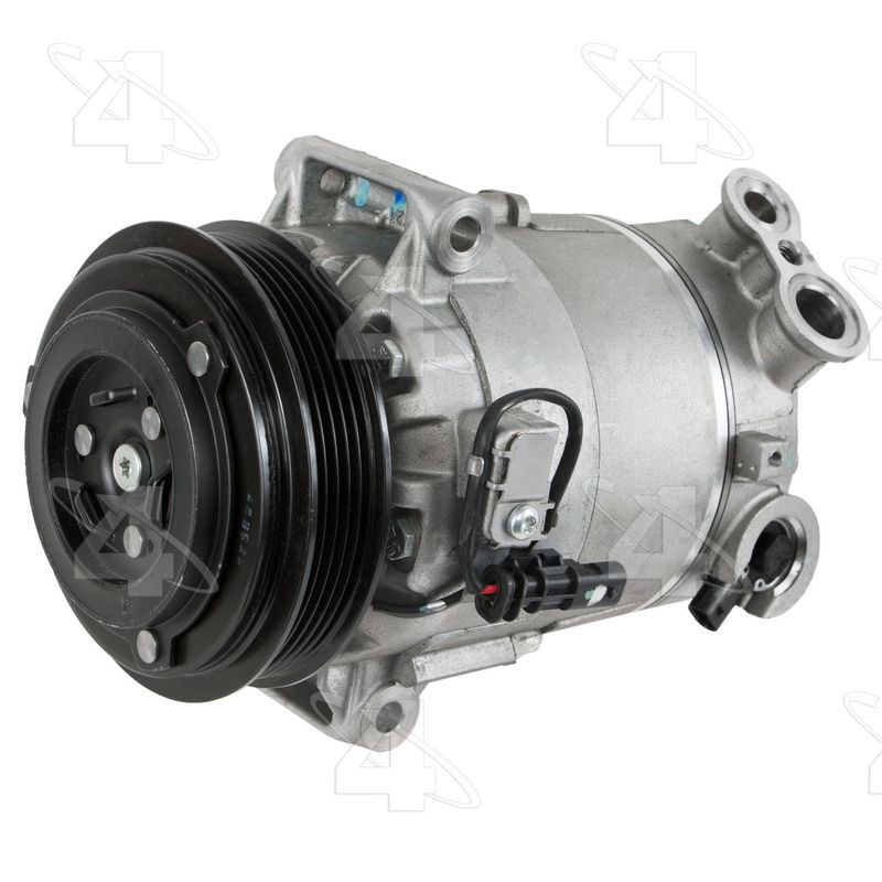 Four Seasons Air Conditioner Compressor, New with Clutch, For Use with Cvc Compressor – 68222