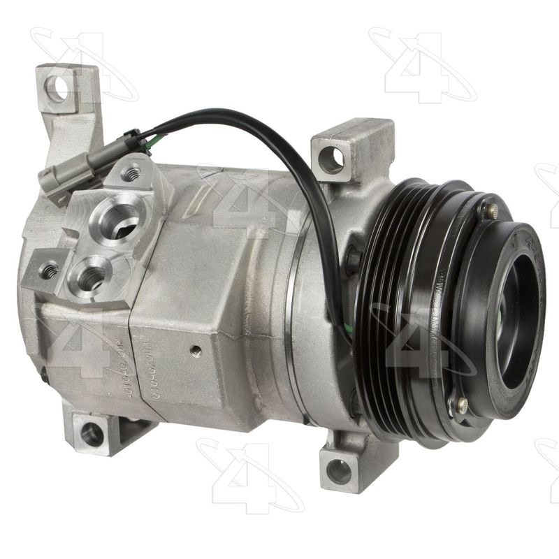Four Seasons Air Conditioner Compressor, 12 Volt, Nippondenso 10S17F, R-134A, With Clutch – 78362