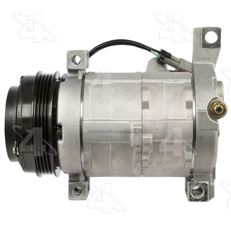 Four Seasons Air Conditioner Compressor, 12 Volt, Nippondenso 10S17F, R-134A, With Clutch – 78362