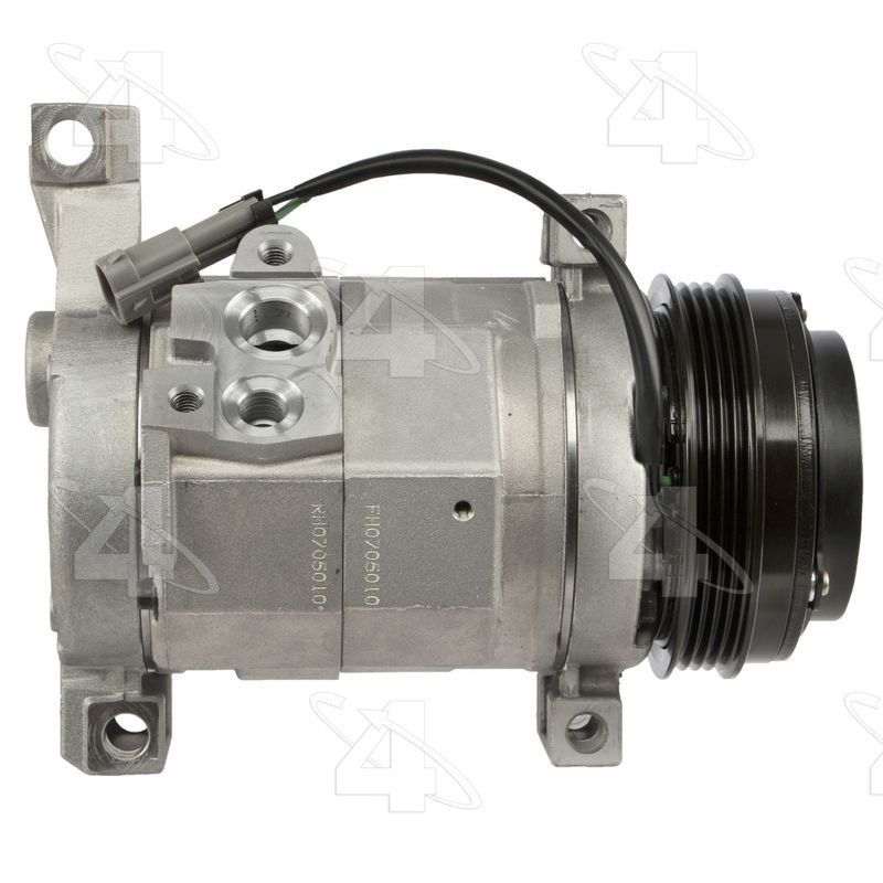 Four Seasons Air Conditioner Compressor, 12 Volt, Nippondenso 10S17F, R-134A, With Clutch – 78362