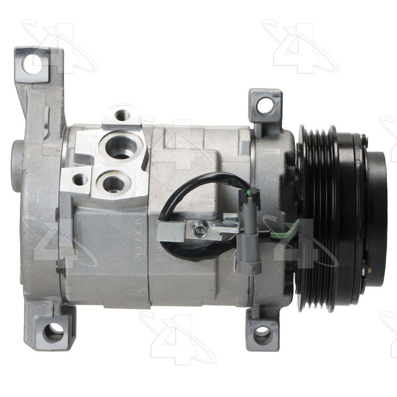 Four Seasons Air Conditioner Compressor, New with Clutch, For Use with 10S20F Compressor – 78377