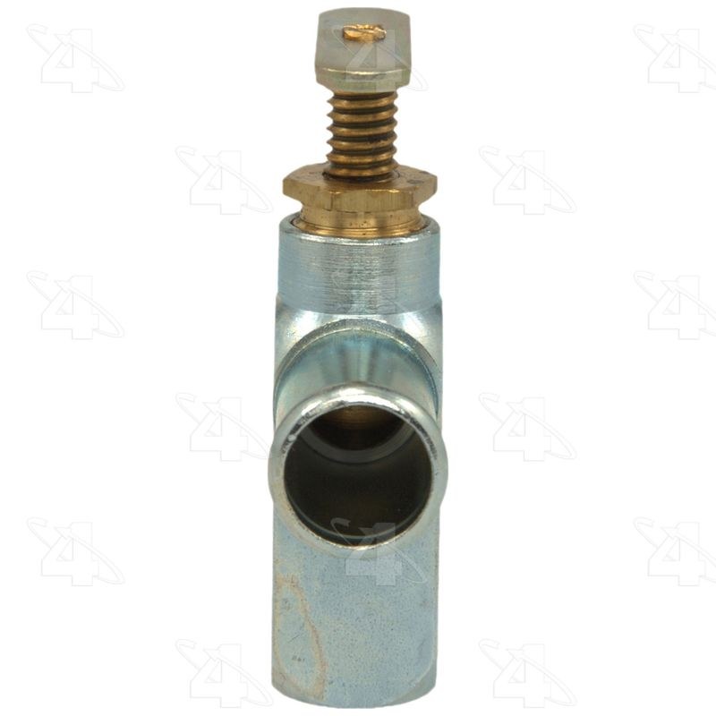 Four Seasons Shut Off Valve, IN-Line T Handle, 5/8 Inch Hose to 5/8 Inch Hose, Steel, Single – 84706